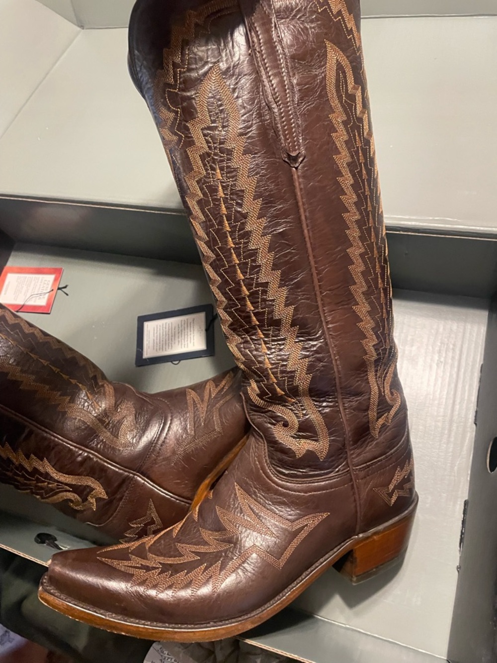 Luchese womens boots - Picture 6 of 10